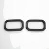 For Jetour Shanhai L7 X70 PLUS 2024 2025 2026 ABS CarbonFiber Car Center Air Condition Vent Cover Trim Interior Accessories