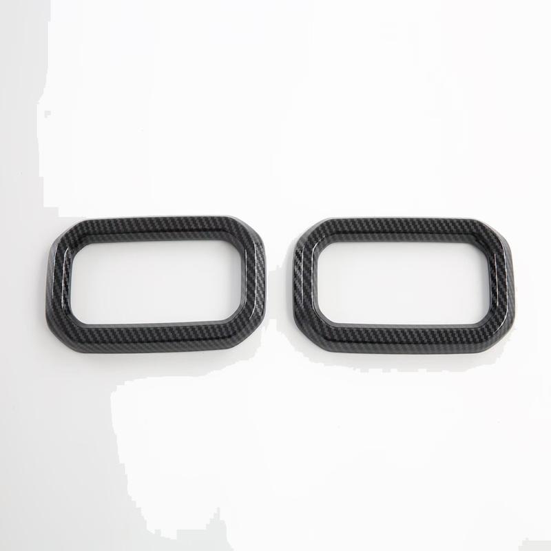 For Jetour Shanhai L7 X70 PLUS 2024 2025 2026 ABS CarbonFiber Car Center Air Condition Vent Cover Trim Interior Accessories
