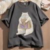 Ill Always Have Money For You Funny Cat TShirts For Unisex Unisex Cotton Short Sleeve Printed Tshirts Streetwear Round Neck Tops