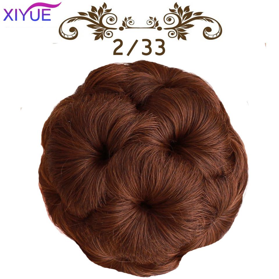 

Зажим для когтей в шиньоне для волос Синтетический шиньон в виде булочки для волос Черный Коричневый Светлый женский вьющийся шиньон в виде булочки