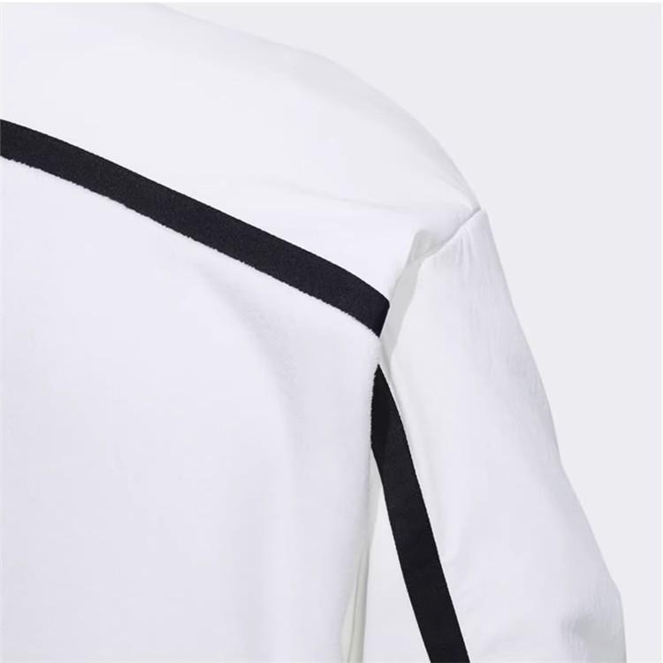 Adidas Sports Lifestyle Series Casual Fashion Versatile Jacket Unisex Jackets White H13795