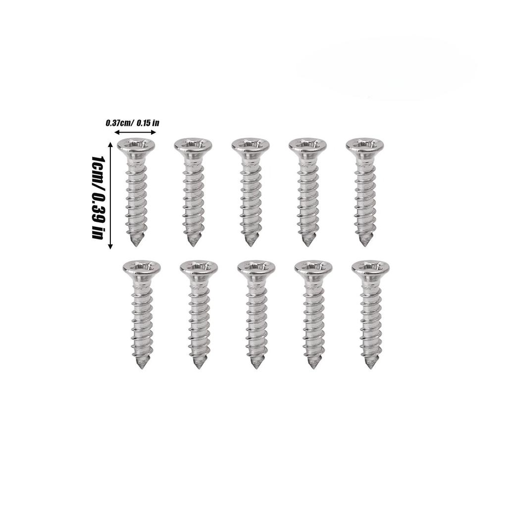 Stainless Steel Countersunk Head Screw Cross Flat Head Self Tapping Screw Plasterboard Wood Screw Repair Fastener Assortment Kit