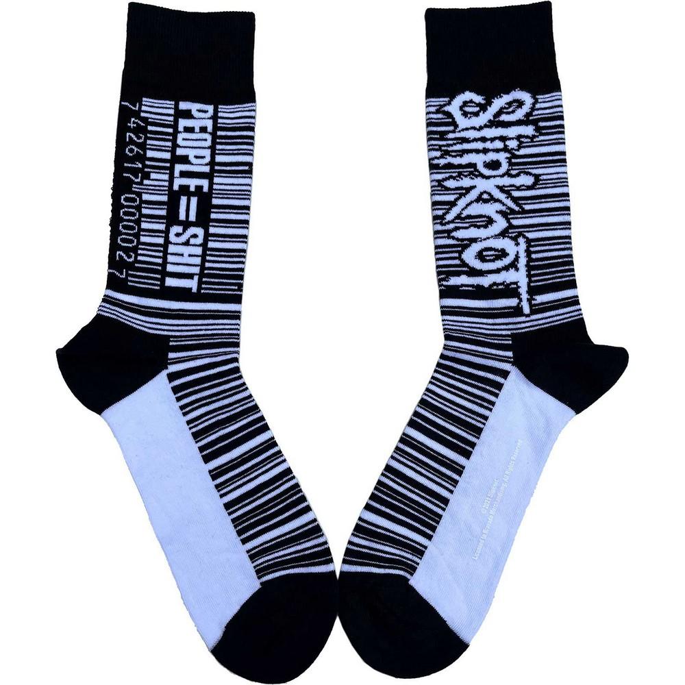 Slipknot Unisex-Erwachsene Barcode-Socken