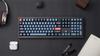 Keychron - V6 Max QMK/VIA Wireless Custom Mechanical Keyboard - Carbon Black / Fully Assembled Knob Red