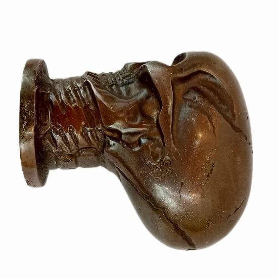 Human Skull Walking Stick Handle (1Pc), Handle Only