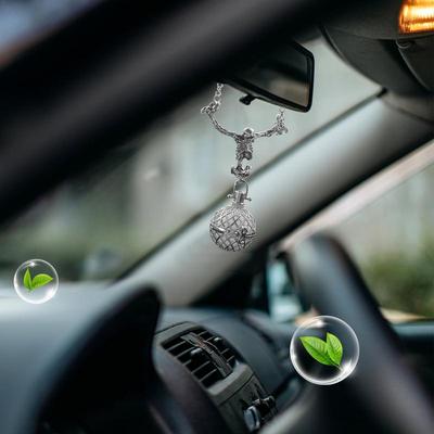Hangings Car Air Freshener Diffuser Versatile Car Perfume Diffuser Halloween Car Decor Unique Automotive Ornaments Car Rearview