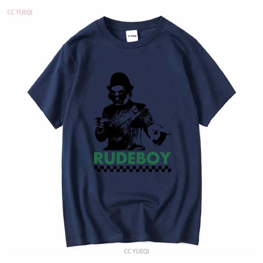 Rudeboy Laurel Aitken Reggae T Shirt Ska Music Skinhead Lee Scratch Perry Long or Short Sleeves Vintage Washed Unisex Slightly