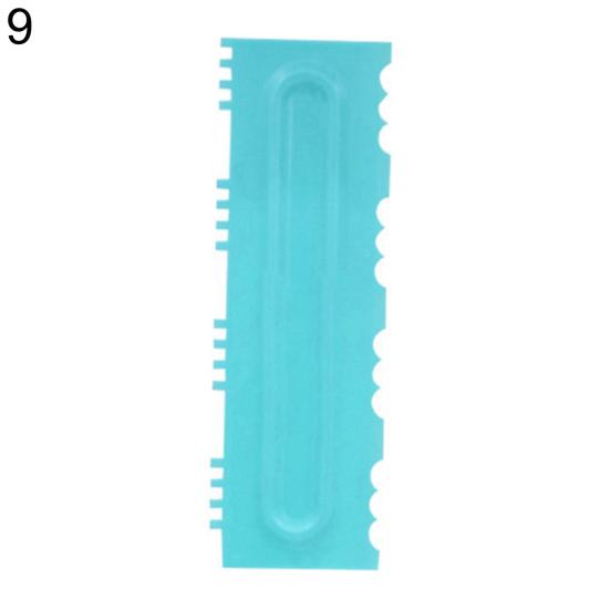 

Лопатки для помадки Talos, расчески для печенья, скребок для украшения торта, формы для выпечки, аксессуары 09