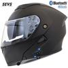 Full Face Motorcycle Helmet With Flip-Up Visor Bluetooth Compatible DOT Certified All Season Adult Size S-3XL