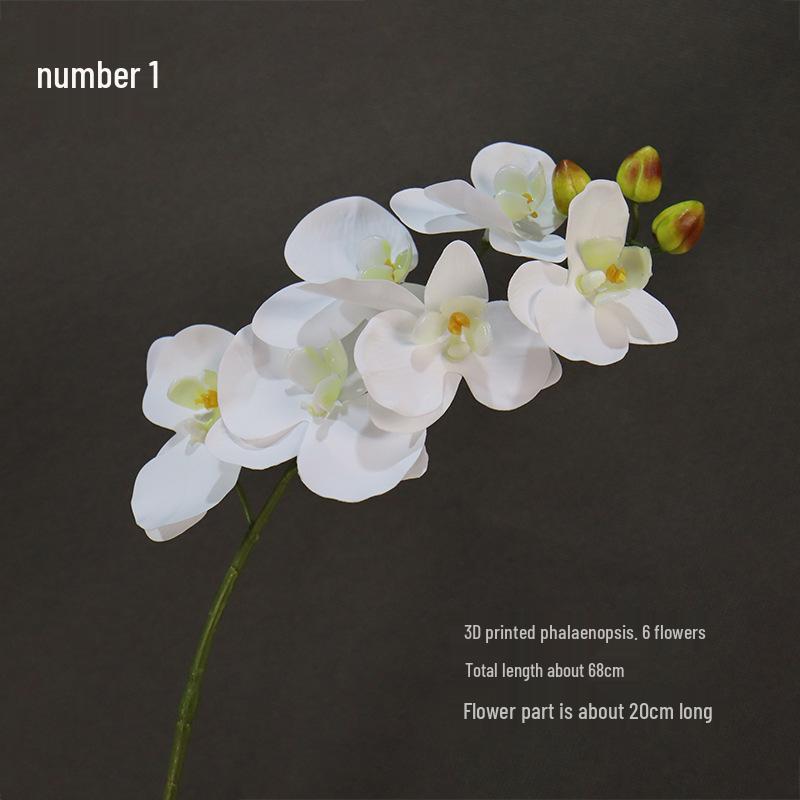 Luxury White Phalaenopsis Silk Floral Wedding Arrangement Guide