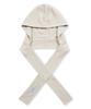 RuNaKi'Hu' Wxac012 Yukimimi Hooded Muffler (Ivory)