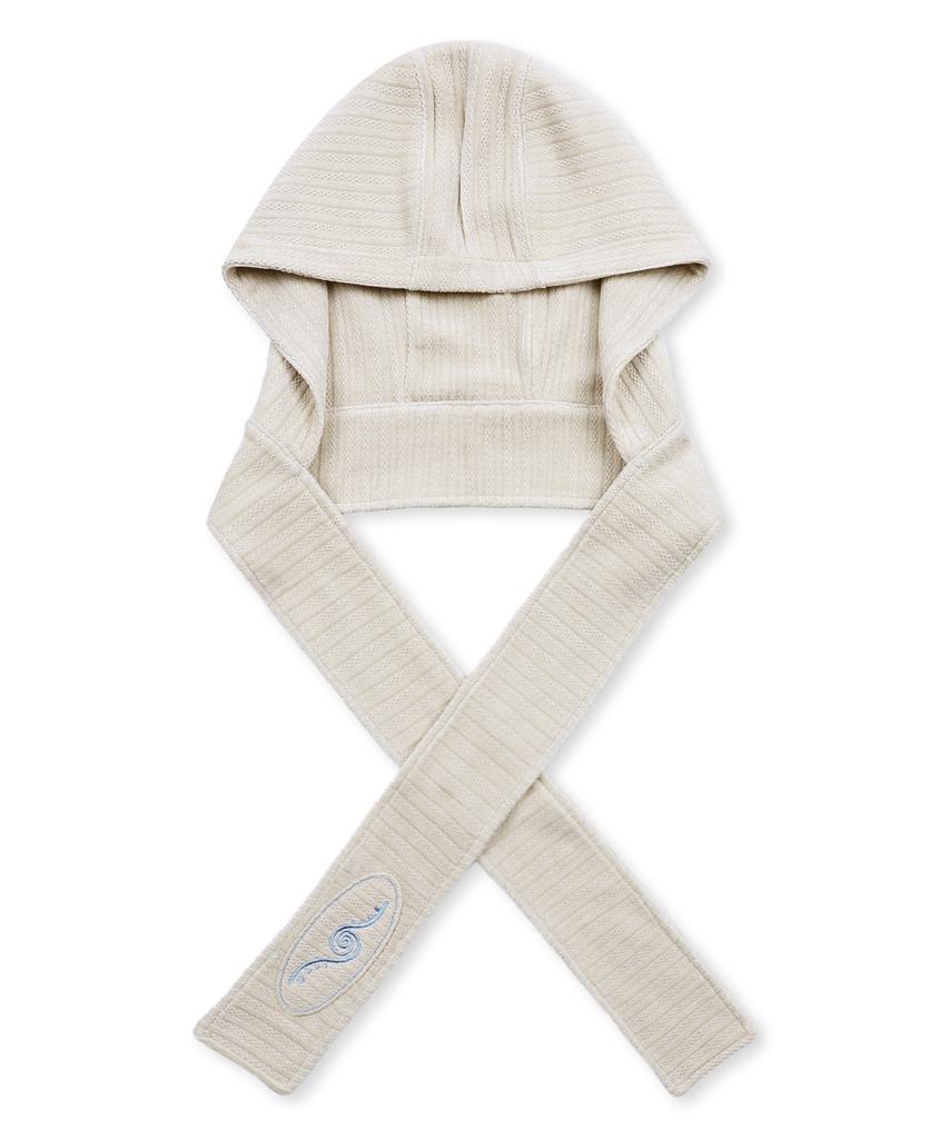 RuNaKi'Hu' Wxac012 Yukimimi Hooded Muffler (Ivory)