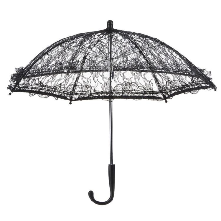 Sonnenschirme Tragbare Regenschirme Prinzessinnen Weiblicher Sonnenschirm Handgefertigter Brautschirm für Braut Hochzeitstag Zubehör