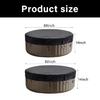 Elastic Round Bath Tub Protector Waterproof Oxford Fabric Cover Dustproof Design Spa Accessory Installation