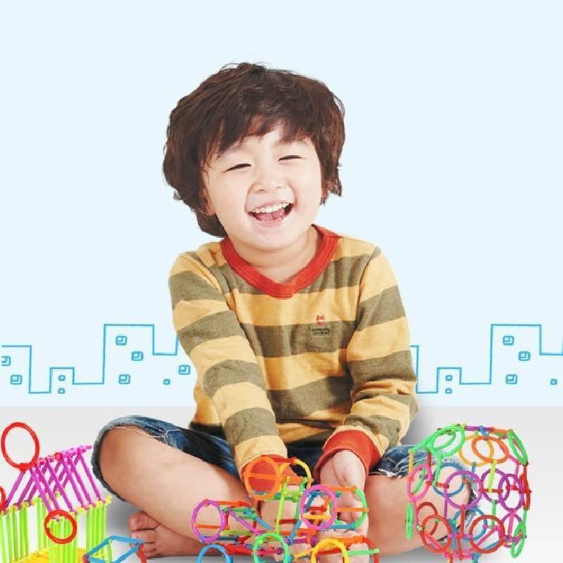 Smart Stick Lernbausteine Spielzeug für Kindergartenmädchen 3 Jahre alt Geschenk