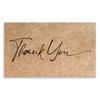 30pcs Natural Kraft Paper Thank You Card Enterprise Store Business Thank You Order Card Wholesale Custom Gift Decoration Card