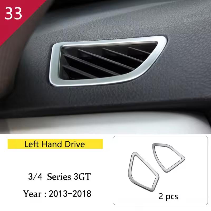Für BMW 3 4er 3GT F30 F31 F32 Innenraum Handschuhfach Beifahrer Werkzeugkasten Zierleisten Pailletten Dekorabdeckung Zierleiste Auto Styling Zubehör