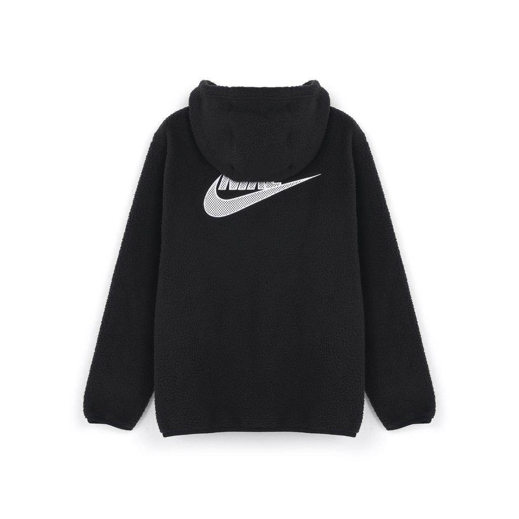 Nike Sportswear Sport Essentials+ Fleece-Lined Pullover Hoodie Men Tops Black DD5014-010