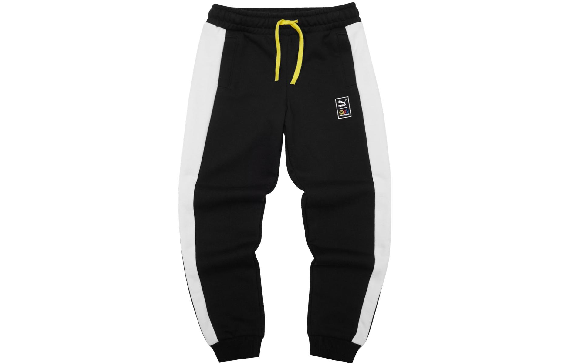 Kids PUMA x Smileyworld Knitted Sweatpants T7 Black 533413-01 116