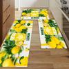 1 stk Fruktdrikk Mønster Gulvmatte Moderne Kjøkken polyester Teppe Sklisikkert Fargerikt Innendørs Teppe, For Hjem Bad Soverom Stue Dekor