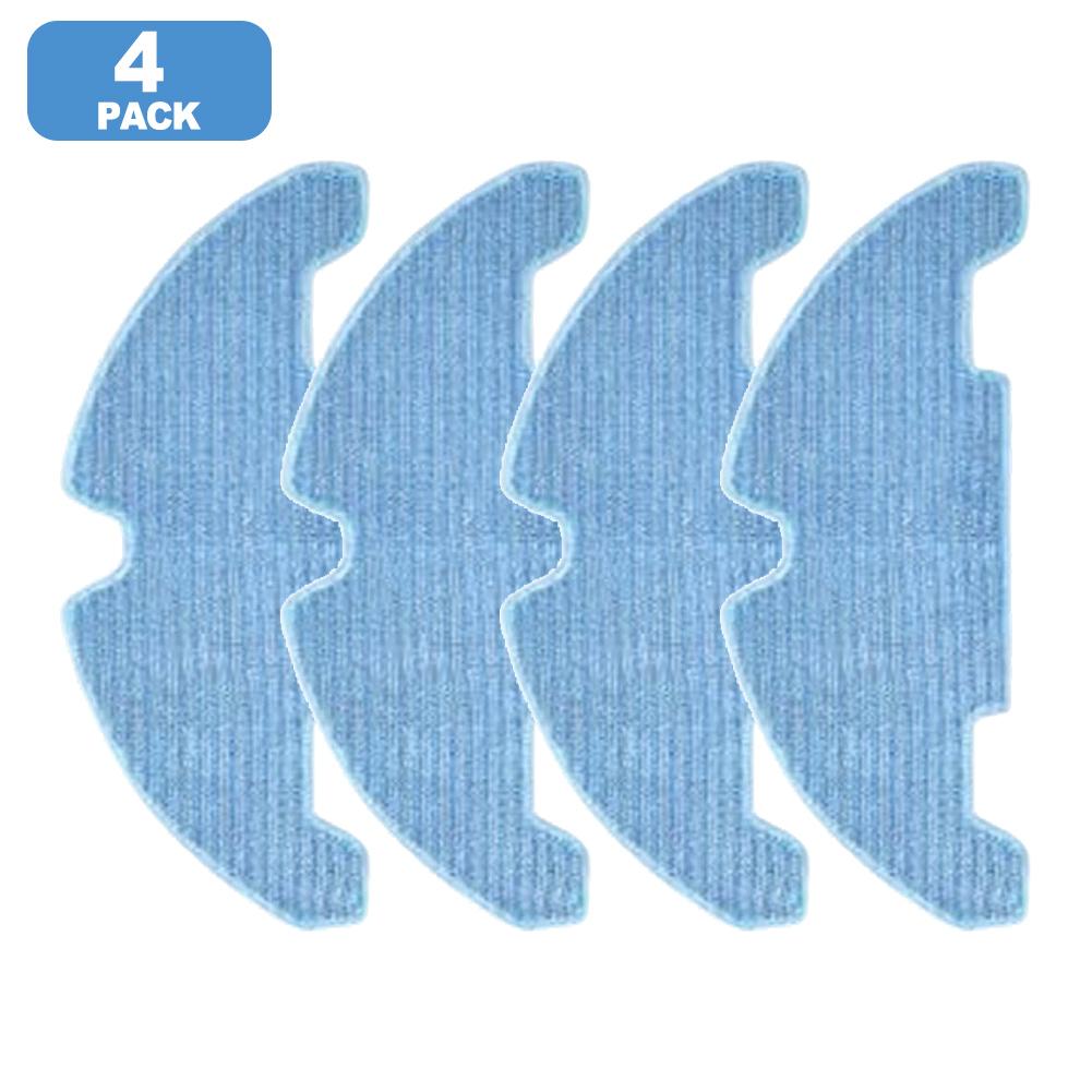 4/10pcs Washable Reusable Mop Pads For Lefant M310 Robot Vacuum Cleaner Parts Mop Cloth Replacement Accessories Microfiber