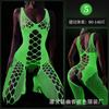 Luminous onesie fluorescent tube top onesie full body socks nightclub net socks large size luminous socks