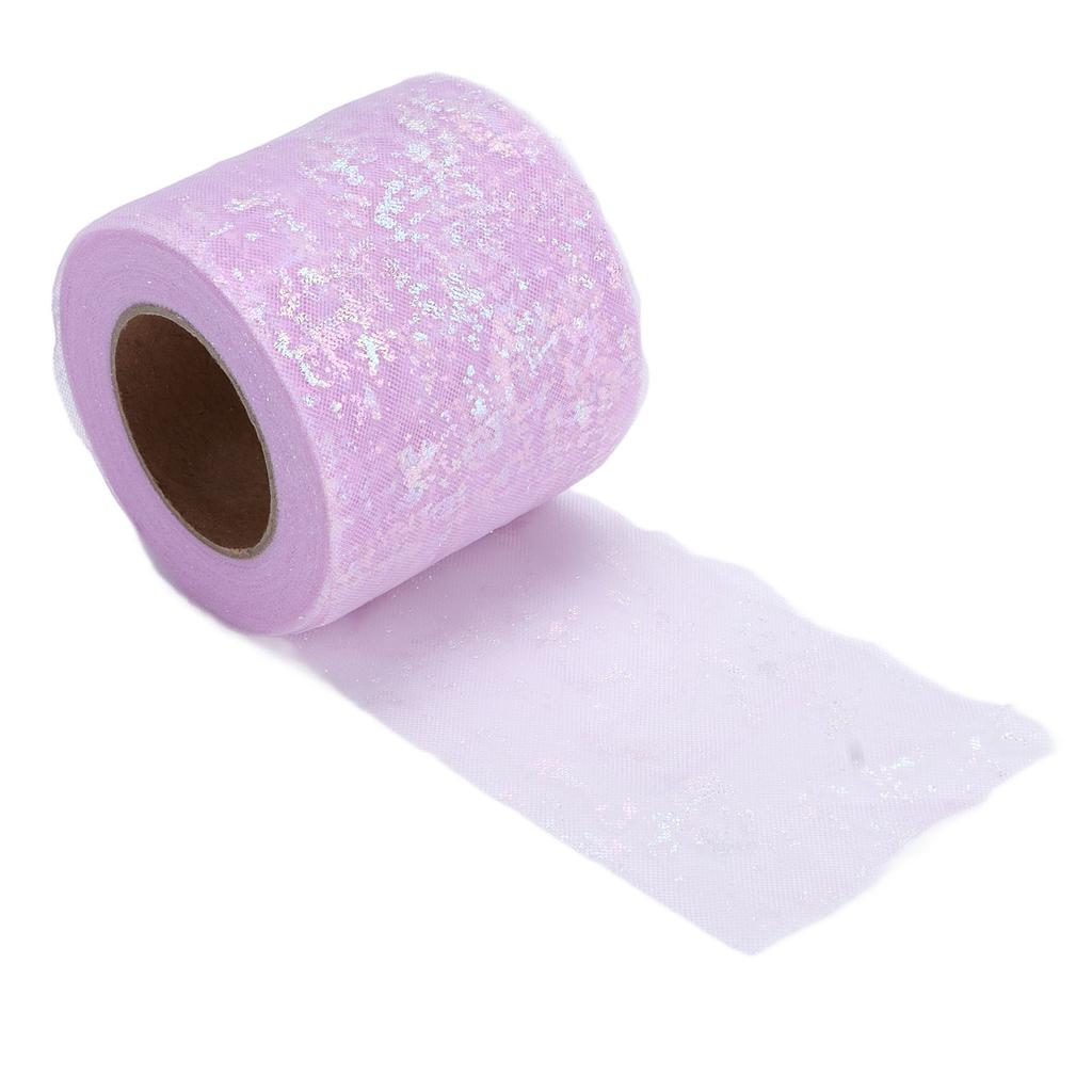 Tkanina tiulowa DIY Craft Odporność na ścieranie Symfonia Poliester Lekki przenośny tiul w rolkach