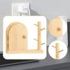 Wall Sticker Minimalist Wood Door Switch Cover for Cabin Decoration