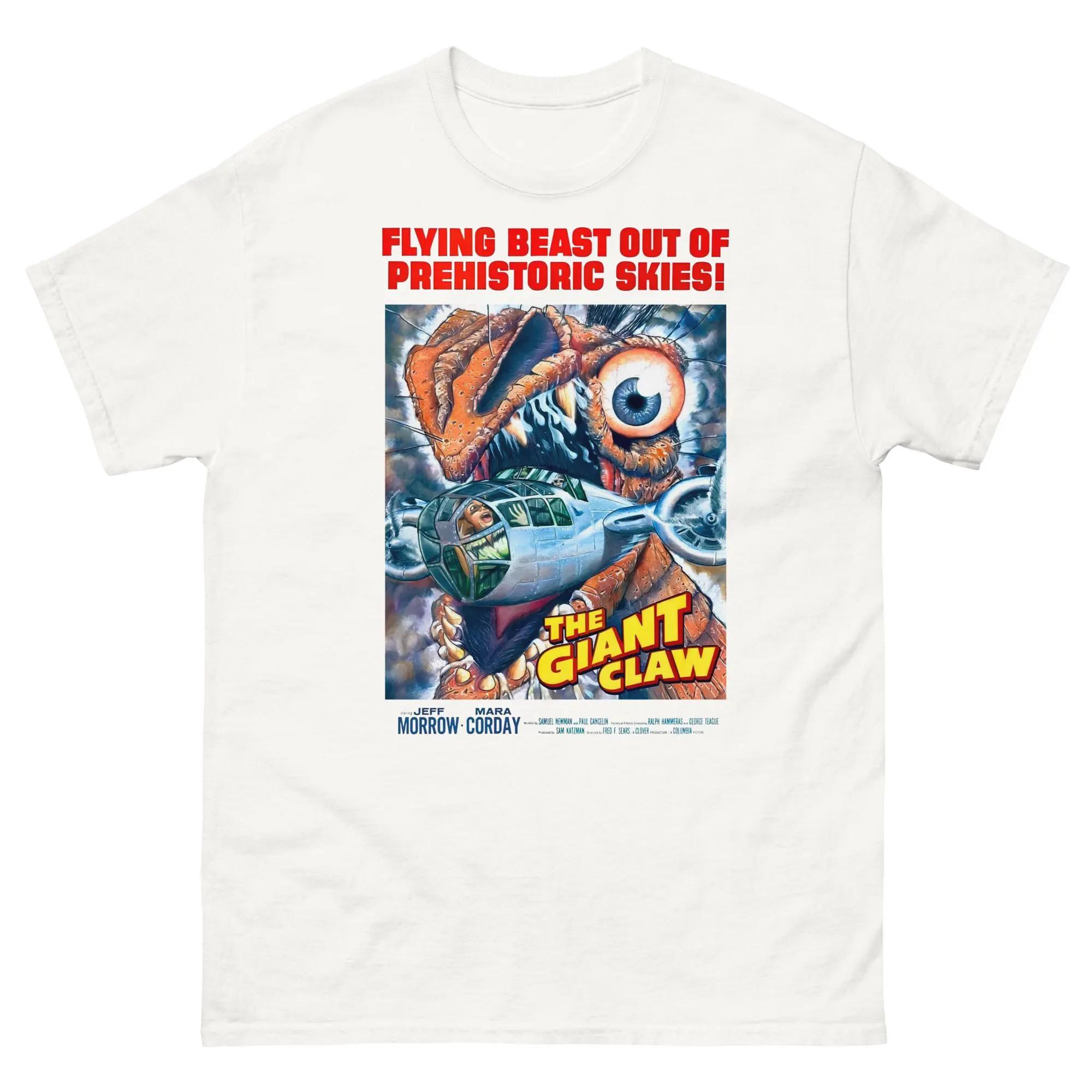 

Retro SciFi Horror TShirt Giant Claw Monster 1957 A Musthave Item for Horror Film Enthusiasts and Collectors 4XL