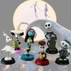 Nightmare Before Christmas Jack Skellington Figurines Set For Play Or Display