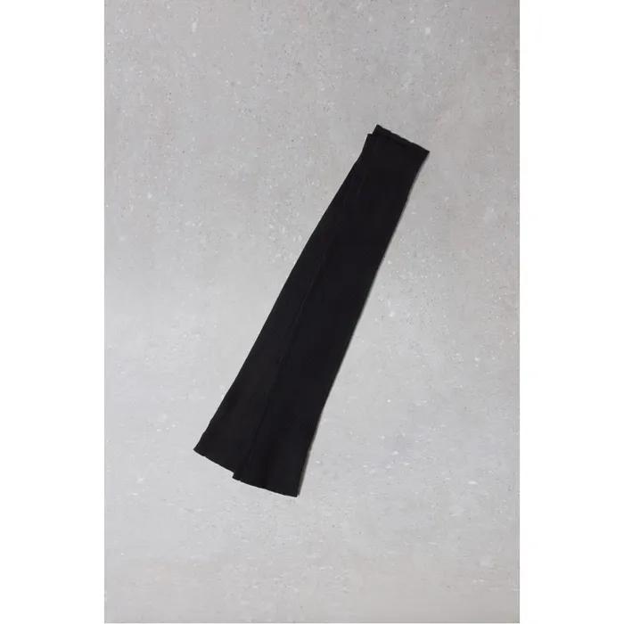 Fev_Button leg warmer(black)_DFLAA25509BLK
