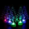 Santa E-iffel Towers LED Acryl Bunte Lichtplatte Tischlampe Weihnachtsdekoration