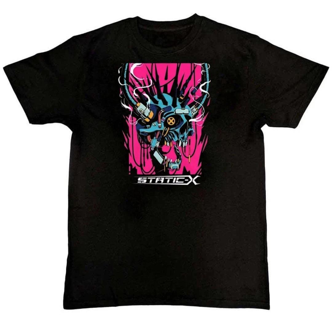 New Static X Band Album Graphic Print Unisex Mens T-Shirt S M L XL 2 3 4 XL S