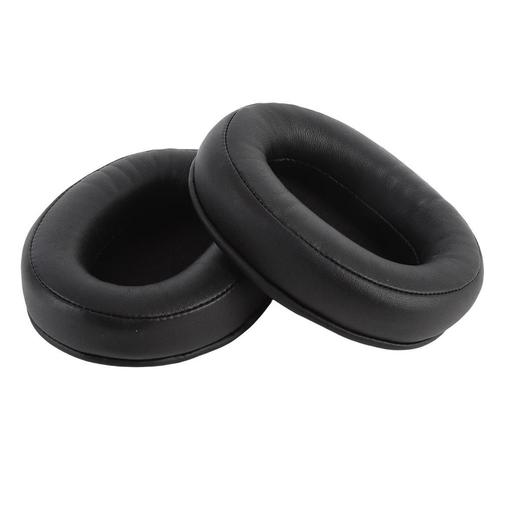 2 Pcs Headphone Ear Pads Comfortable Sound Insulation Protein Leather Headset Ear Cushions for ATH-M50X M40X M30X M50