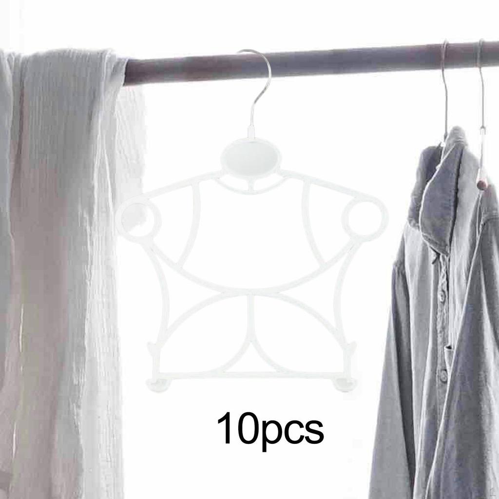 10 Pieces Swimwear Hangers, Swimsuit Hanging Rack Holder, Bathing Suit Lingerie Display for Drying,