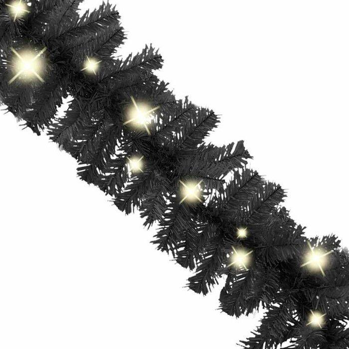 VidaXL Guirlande de Noël avec Lumières LED Guirlande Artificielle Décoration de Guirlande Ornement Jardin Arrière-cour 329191