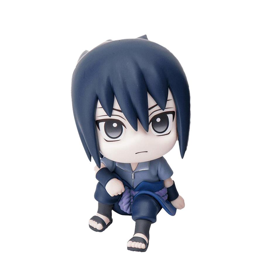 8er Set Anime Naruto Figur Kakashi Sasuke Uchiha Itachi Gaara Haruno Sakura Action Figur Q Version PVC Modell Kinderspielzeug Geschenk