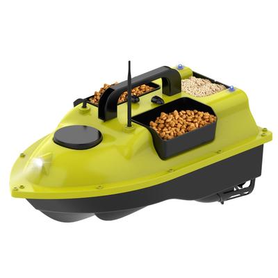GPS fiskebetesbåt med 3 betesbehållare Automatisk betesbåt med 400-500M fjärravstånd
