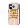 Clmj Retro Flower Phone Case for IPhone 17 16e 16 15 14 13 12 11 X XS XR XSMAX 8 Air Pro Max Plus Luxury Double-layer Back Cover