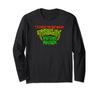 Teenage Mutant Ninja Turtles Mutant Mayhem Slime Retro Logo Long Sleeve T-Shirt