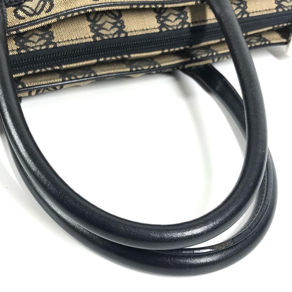 LOEWE Anagram logo Hand Bag Bag Tote Bag Business bag Leather/Canvas Black