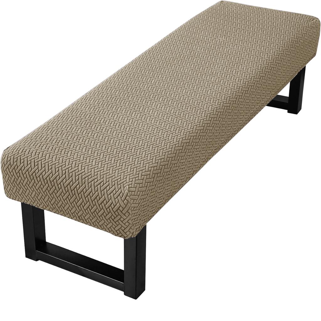 Husă elastică jacquard pentru băncuță de sufragerie pentru sufragerie, anti-praf, detașabilă, husă pentru bancă, lavabilă, protecție pentru scaun