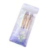 4pcs Little Daisy Gel Pens Set Fresh Flower 0.5mm Ballpoint Quick Dry Black Color Ink for Writing