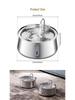 SUS304 Stainless Steel 4L Automatic Pet Water Dispenser with Visible Window