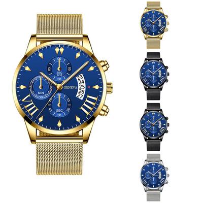 Men's Waterproof Luminous Running Alarm Clock Watch