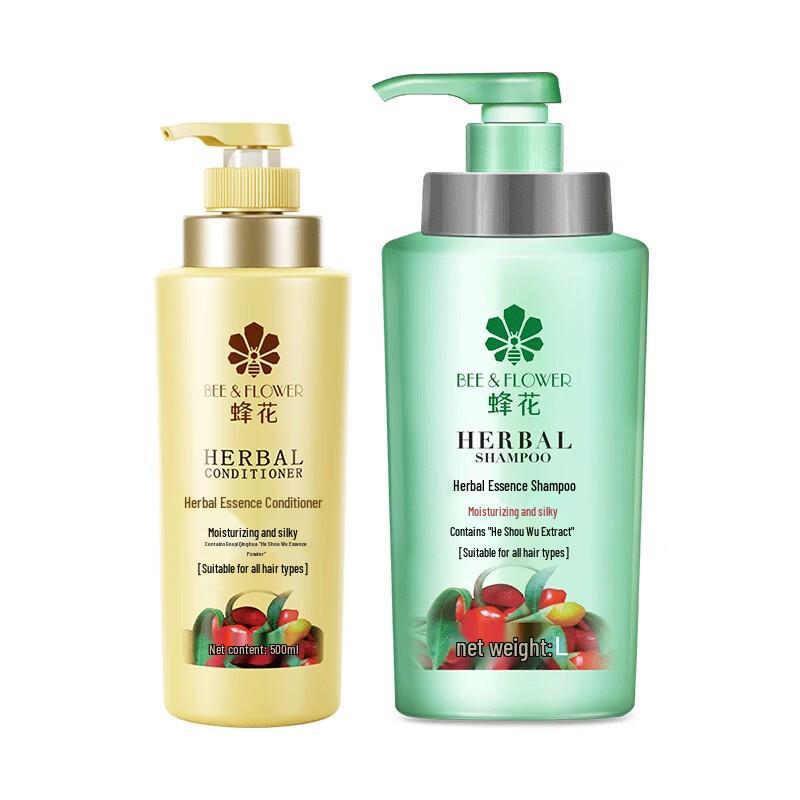 Bee & Flower Herbal Essence Shampoo & Conditioner Set