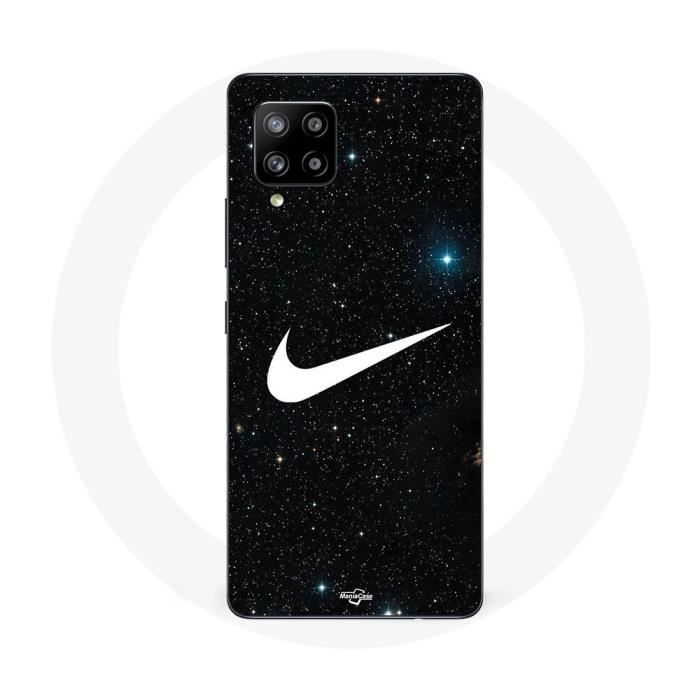 Coque - MANIACASE - Samsung Galaxy A42 5G - Noir - Galaxie étoilée - Souple