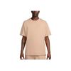 Nike X Nocta Collaboration SS24 Letter Print Short Sleeve T-Shirt Unisex Tops Mocha-Brown FN7664-200