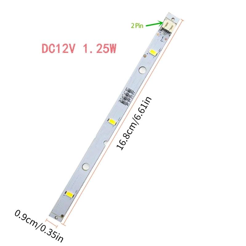 Refrigerator LED Light Panel Universal Plastic Fridge Light Strips Easy Mount Design LED Strips Light Easy to Install
