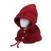 Women's Winter Anti-Cold Thermal Knitted Hat with Outdoor One-Piece Neck Cover and Scarf